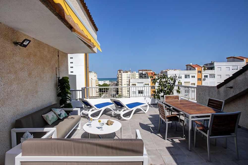Atico Terrazas Playa Gandia Apartment Playa de Gandia Екстериор снимка